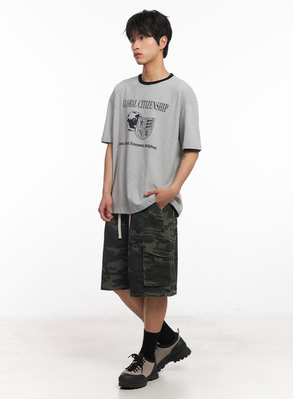 Men's Global Graphic T-Shirt IY508