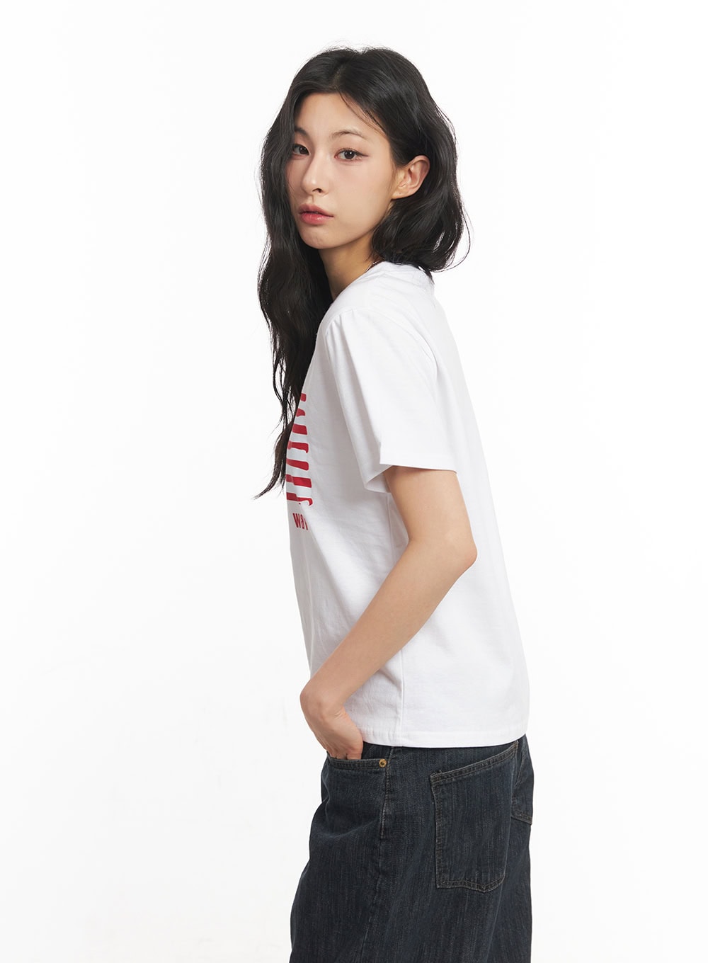 Star Flag Graphic Top CA503