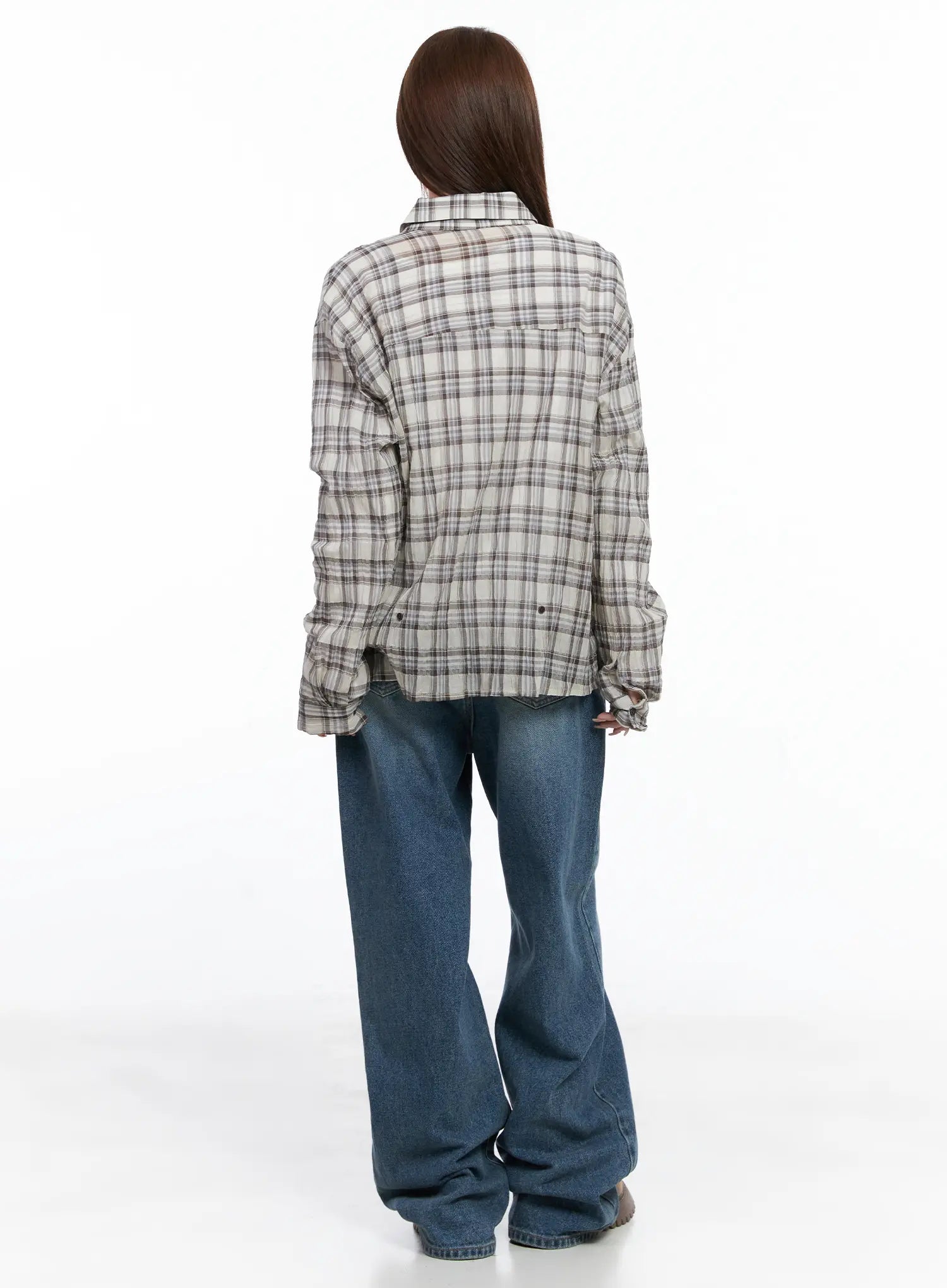 Amalia Wide Leg Vintage Washed Jeans CG529