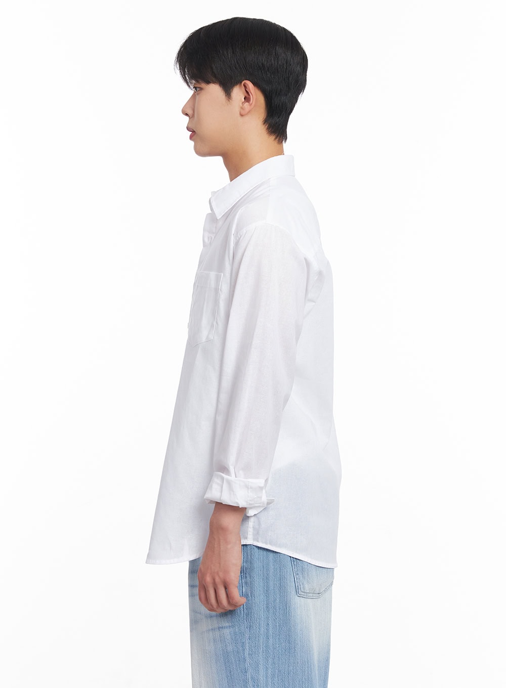 Men's Linen Collared Shirt IY522