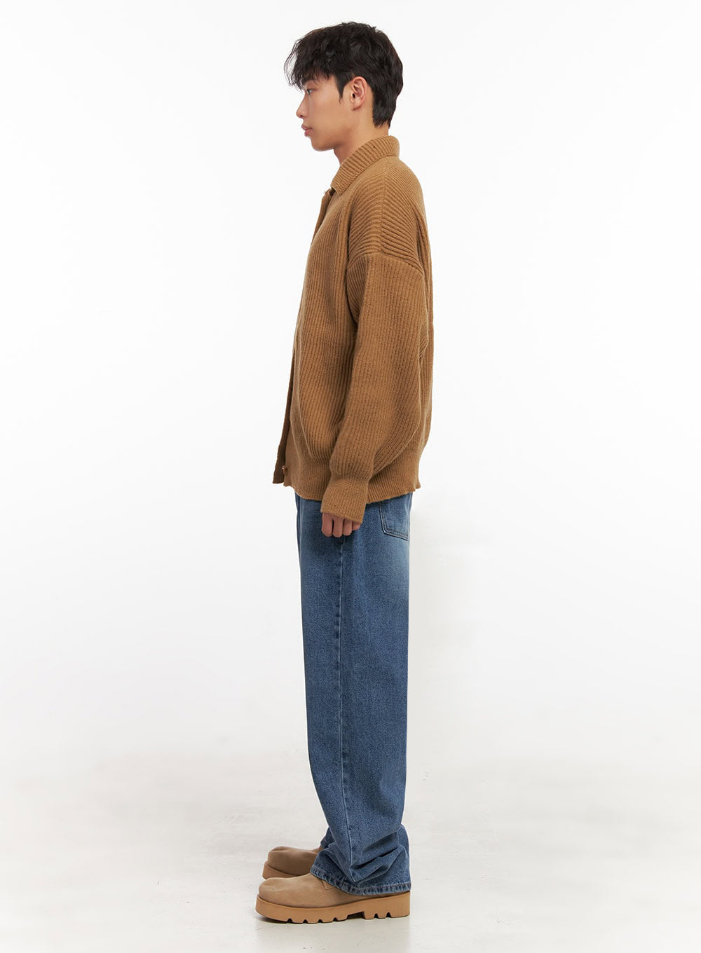 Men's Classic Wide-Leg Denim Jeans ID427