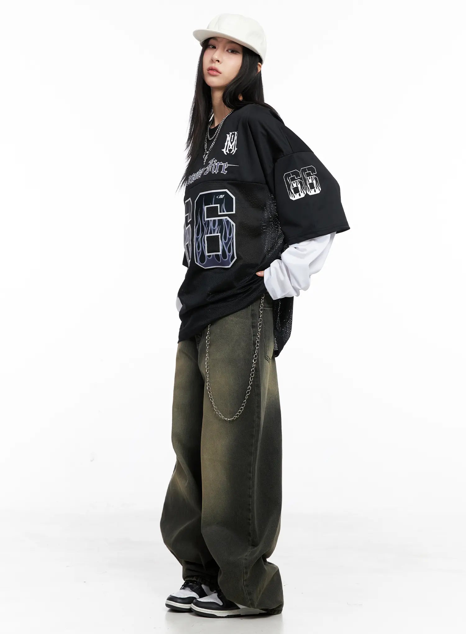 Oversized Graphic Long Sleeve CC1109