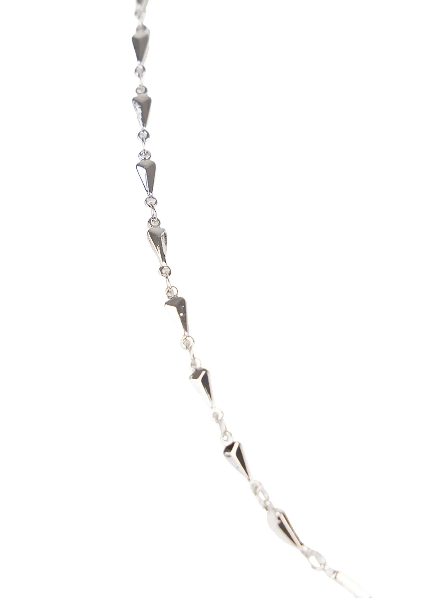 Triangle Chain Cross Pendant Necklace CG511