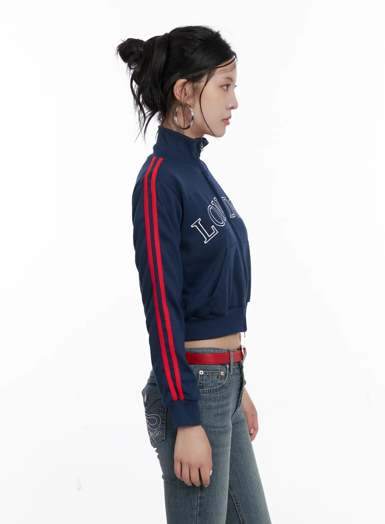 London Contrast Zip-Up Jacket CS510