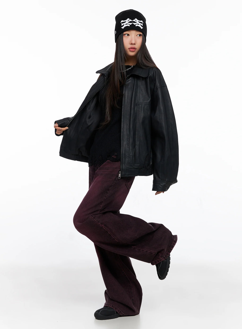 Stylish Leather Jacket CO514