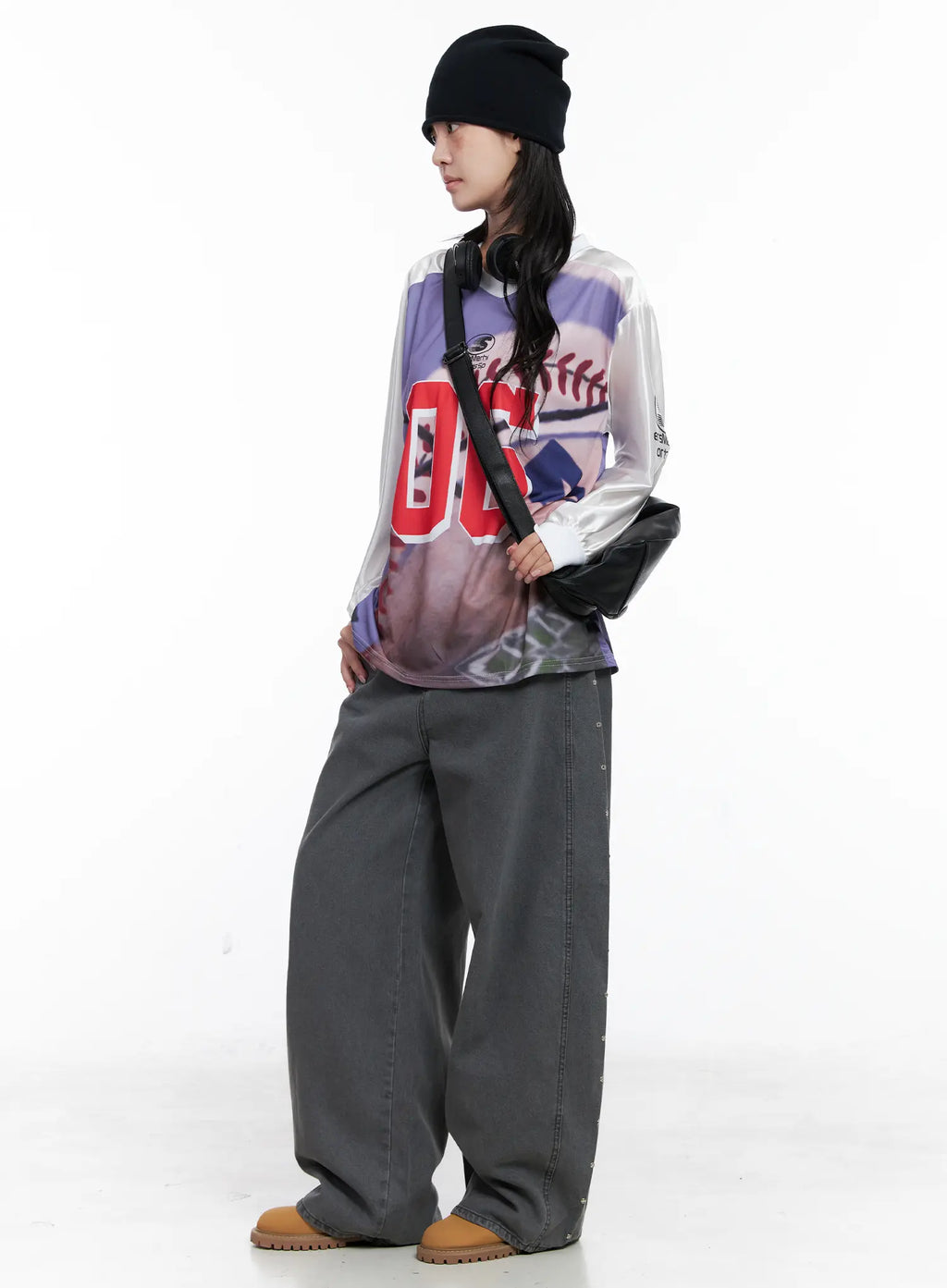 86 Oversized Graphic Long Sleeve CS526