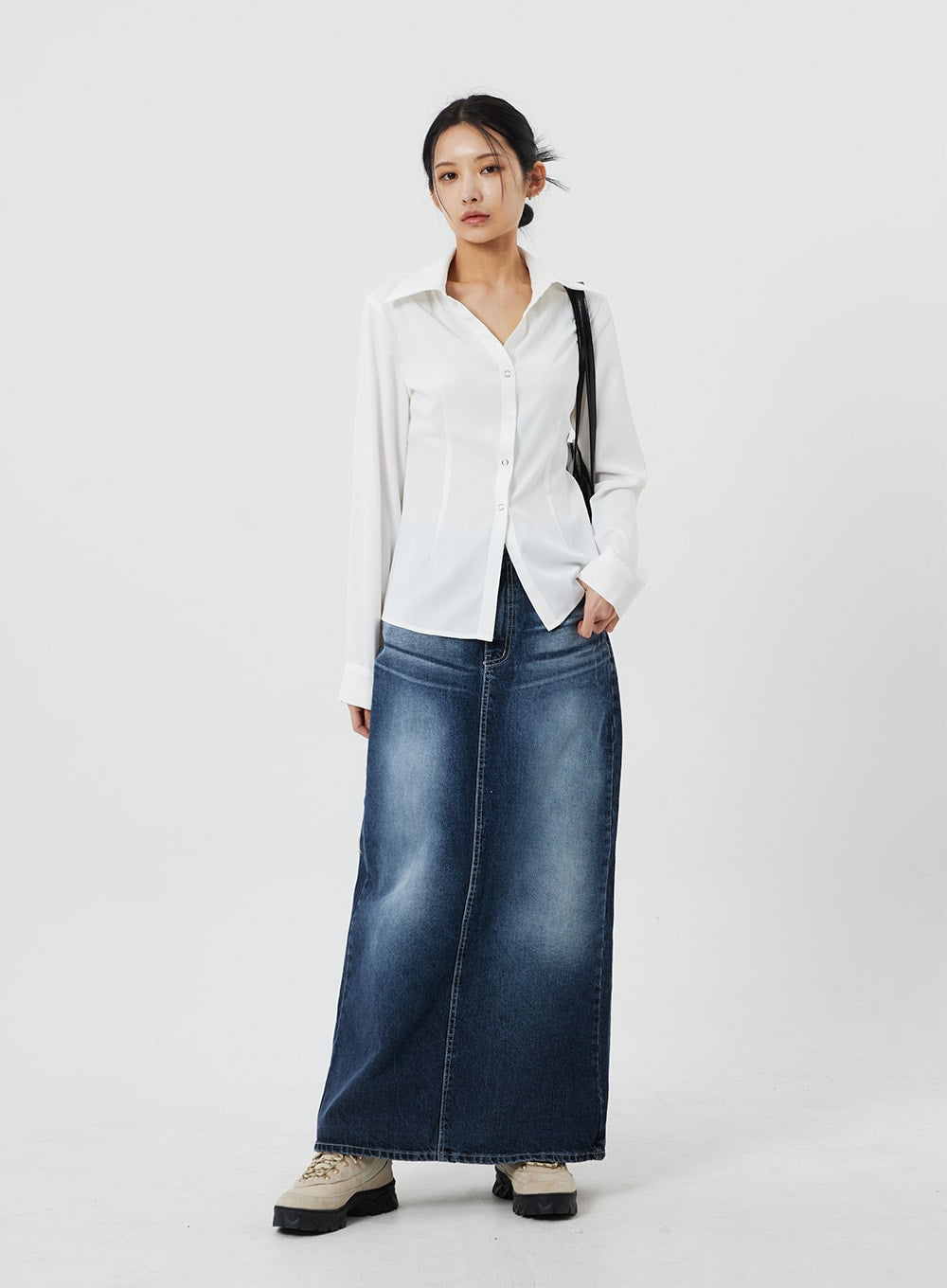 Snap Button Blouse CF321