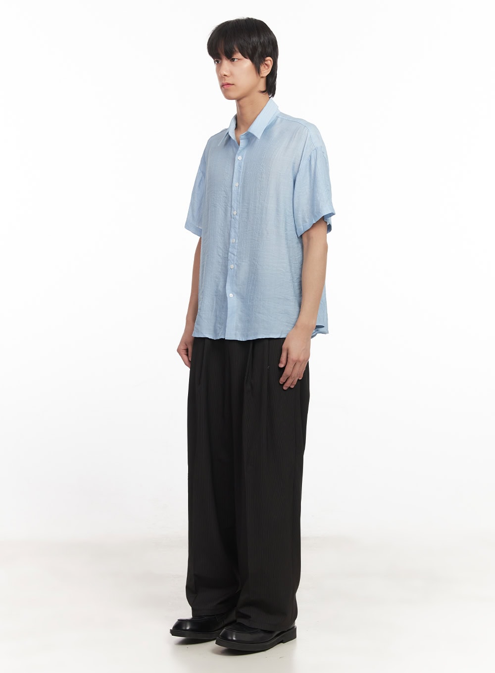 Men's Relaxed-Fit Collared Shirt IA510