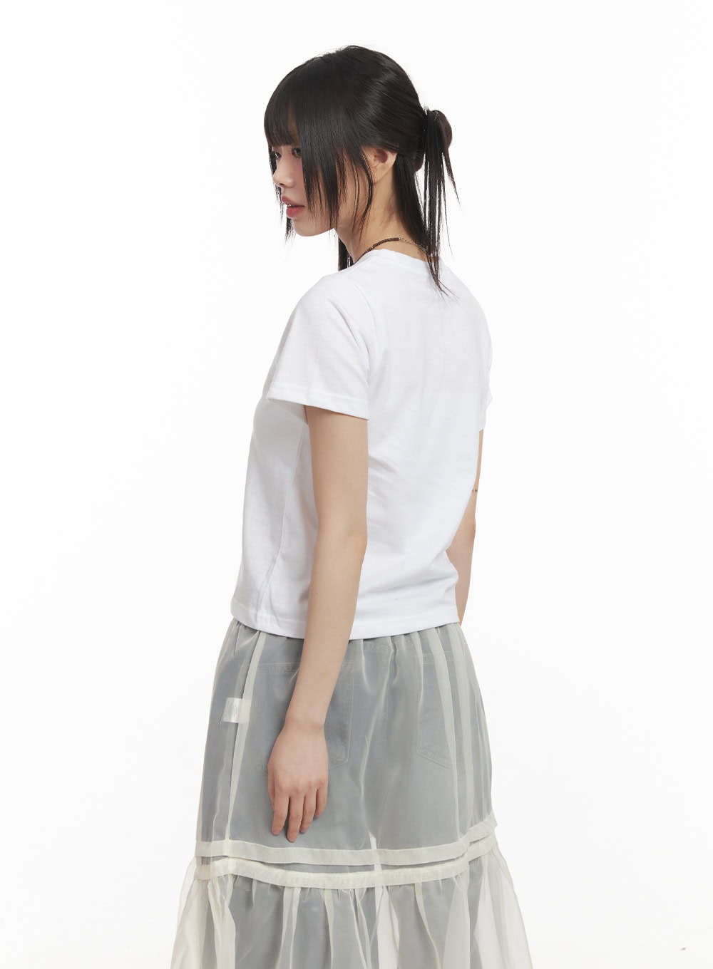 Clover Graphic Crop Top CF518