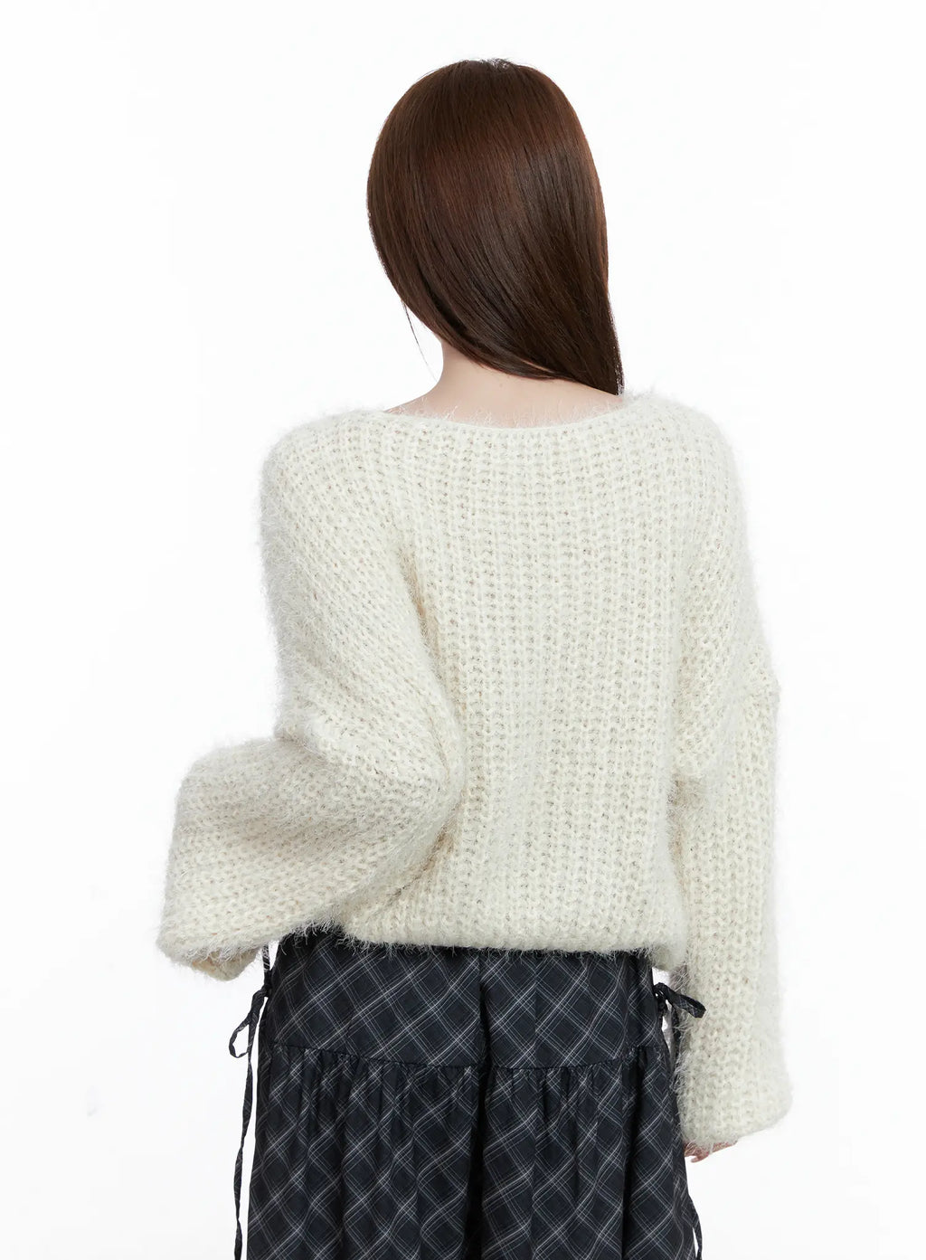 Fluffy Boatneck Sweater CG529