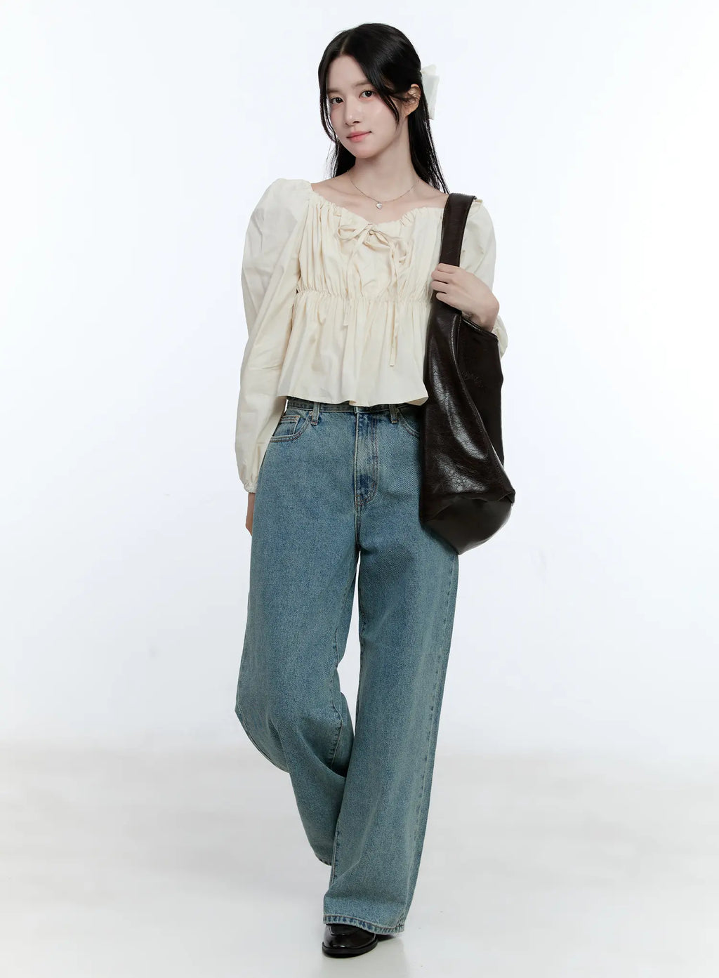 Lina Wide-Leg Jeans CG513