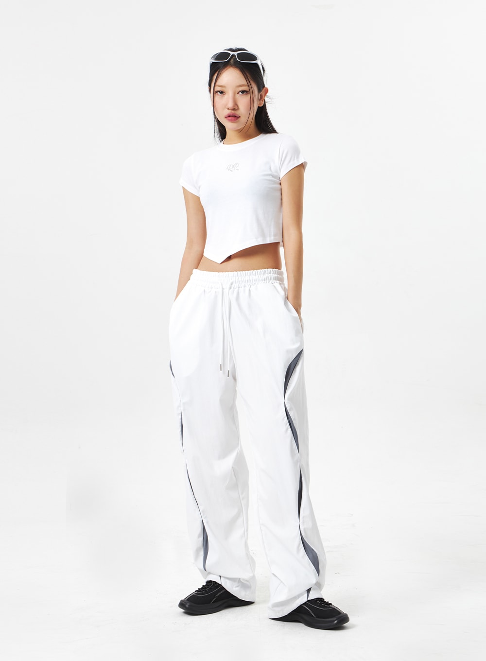 Wide Track Pants Unisex CA317