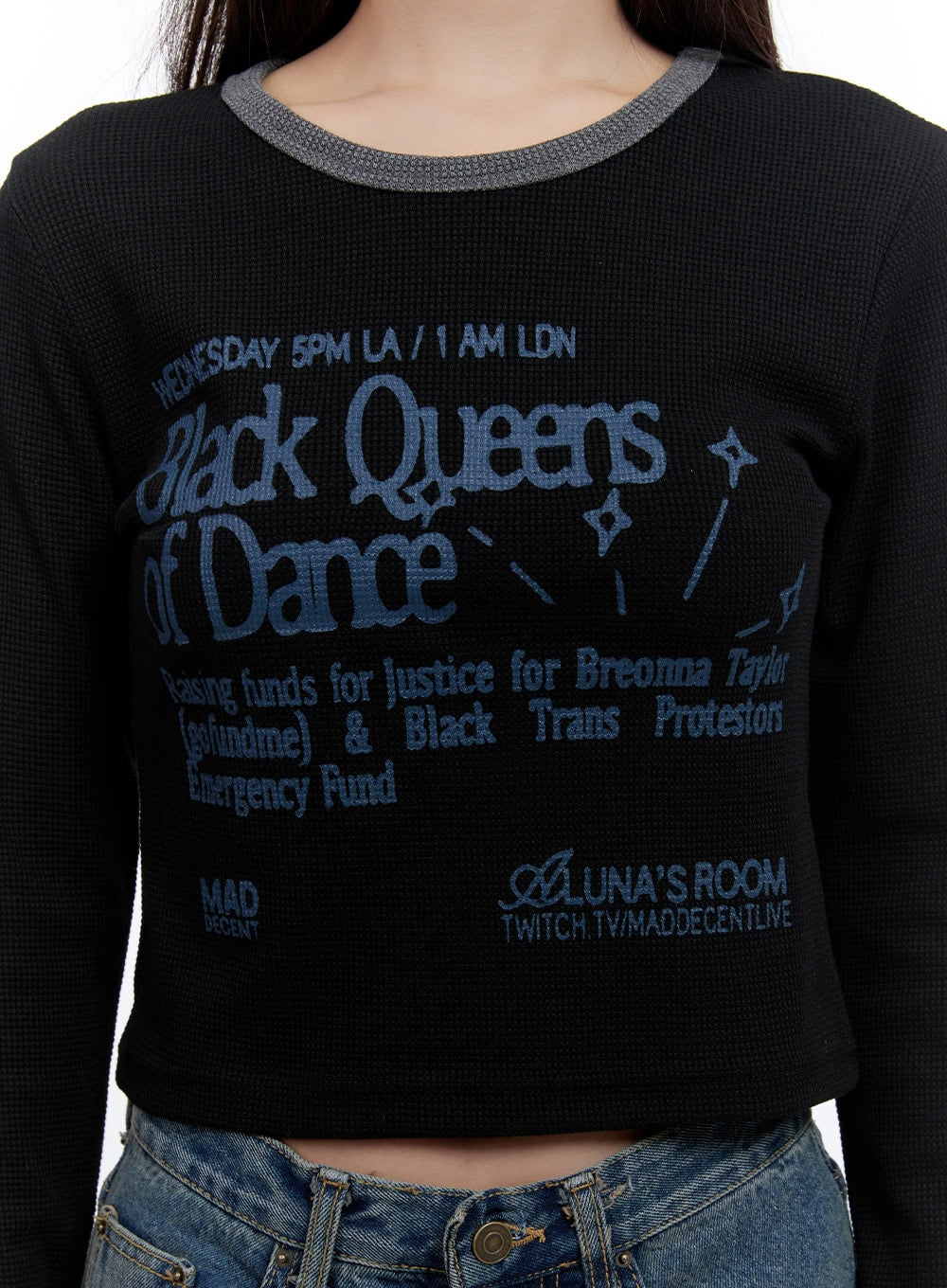 SnugScript Crop Top CS406