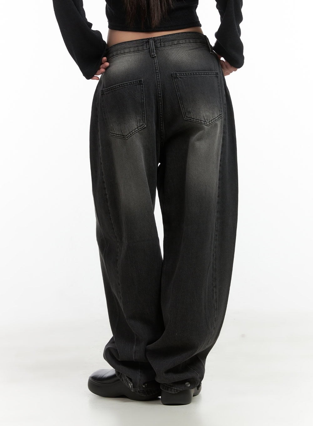 Margo Wide Fit Washed Denim Jeans CO417