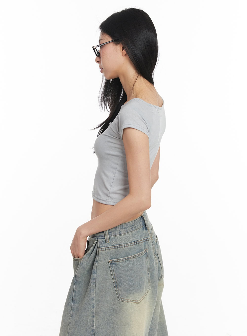 Cropped Baby Tee CM504