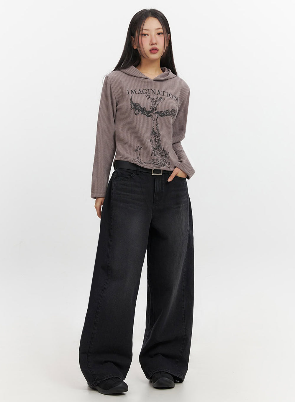 Ashly Wide-Leg Jeans IF511