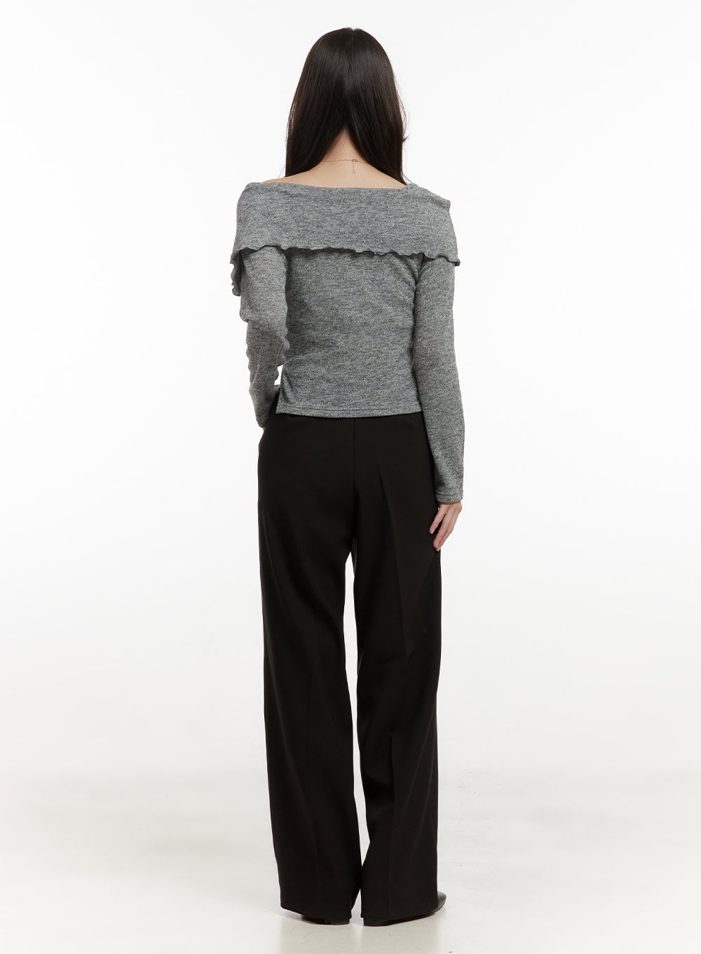 Seraphina Wide Fit Pintuck Slacks ON429