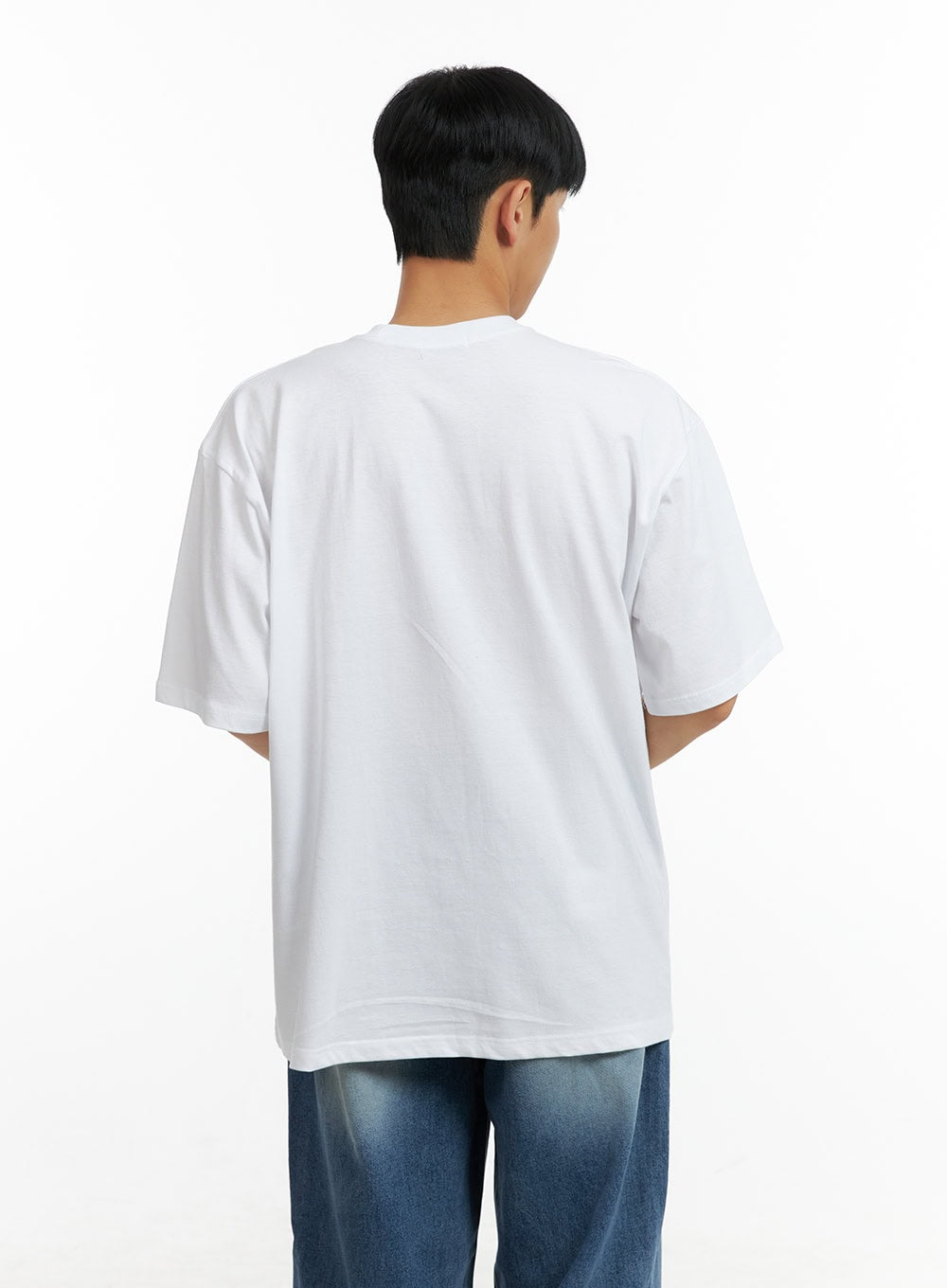 Men's Graphic Cotton  T-Shirt CL429