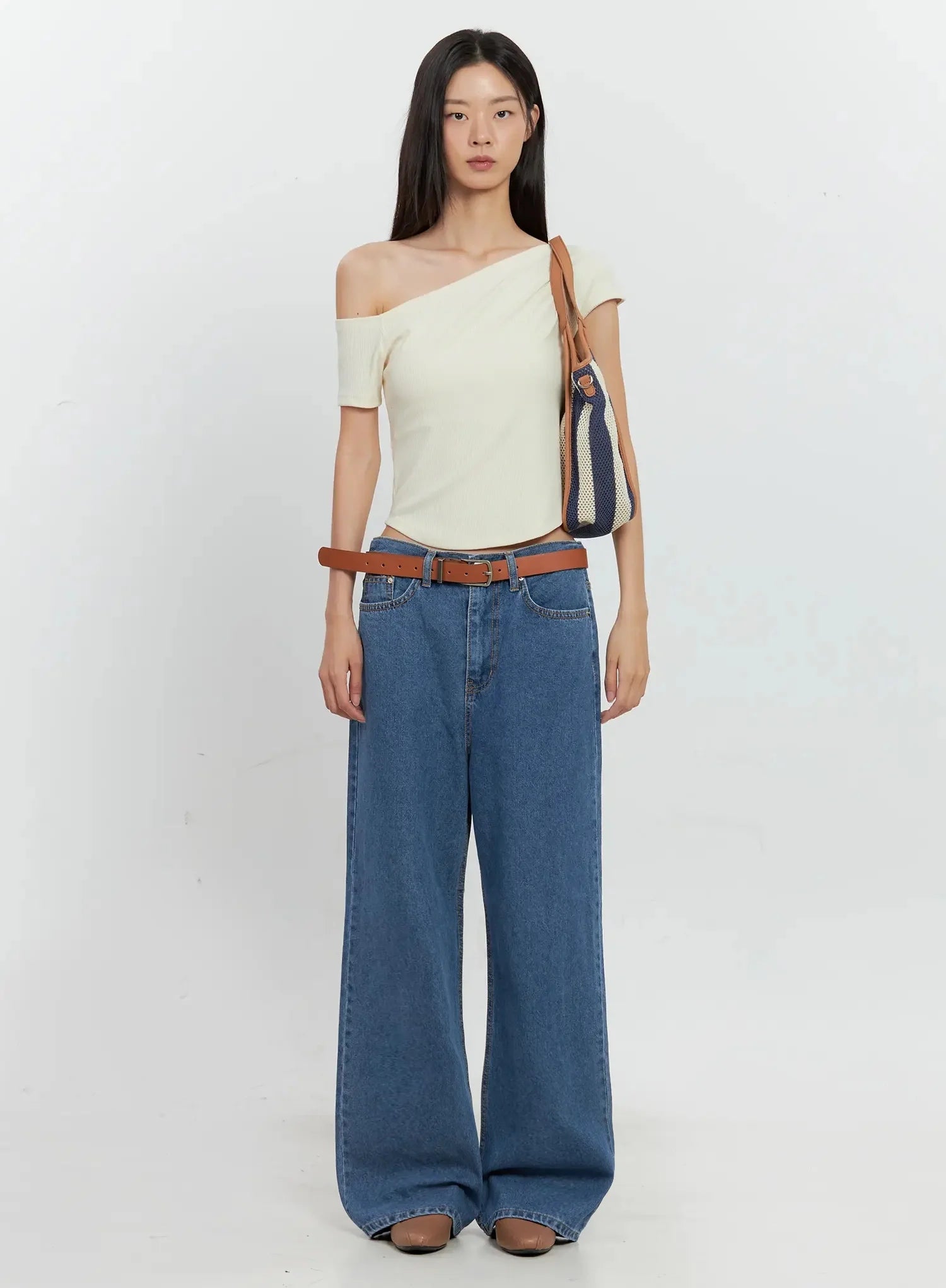 Crochet Knit Shoulder Bag IS516