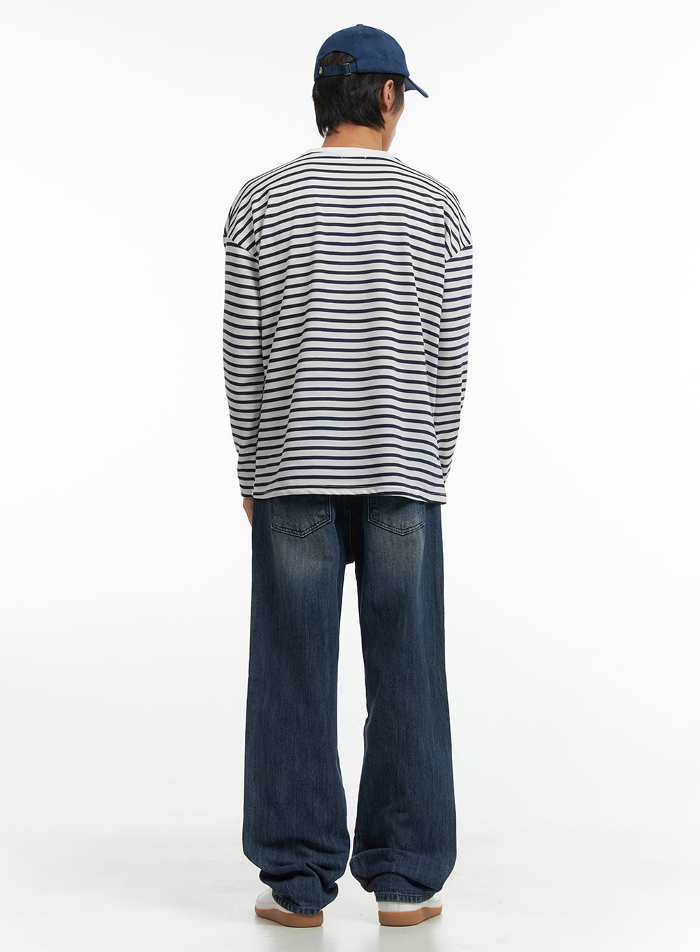 Men's Essential Striped Shirt  IO417