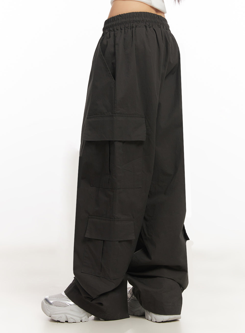 Cargo Baggy Windbreaker Pants IY502