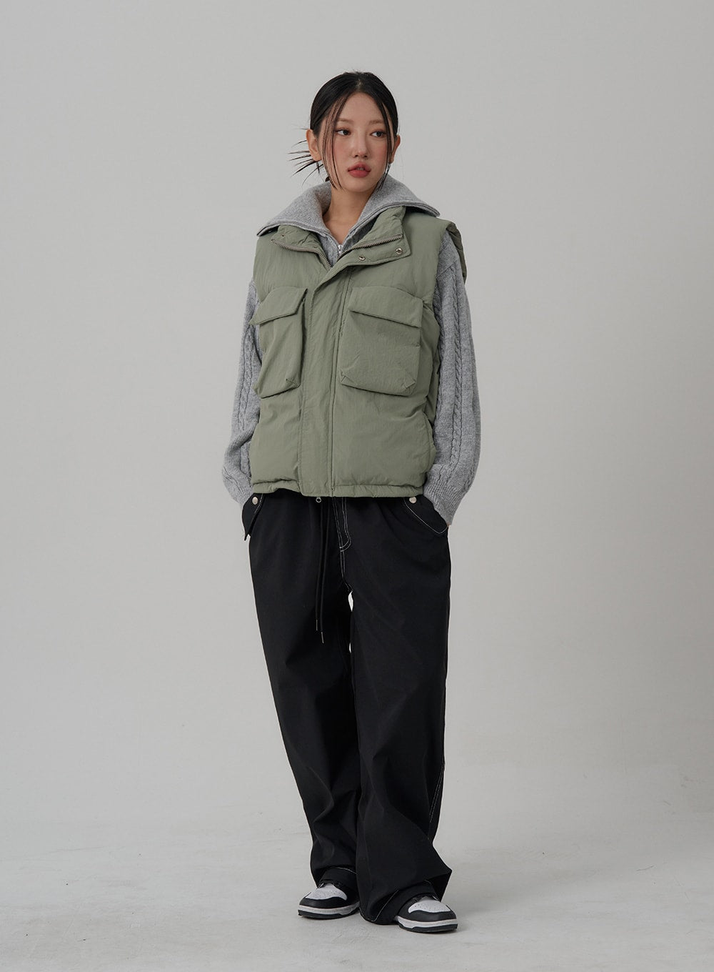 Pocket Puffer Waistcoat Unisex CN01