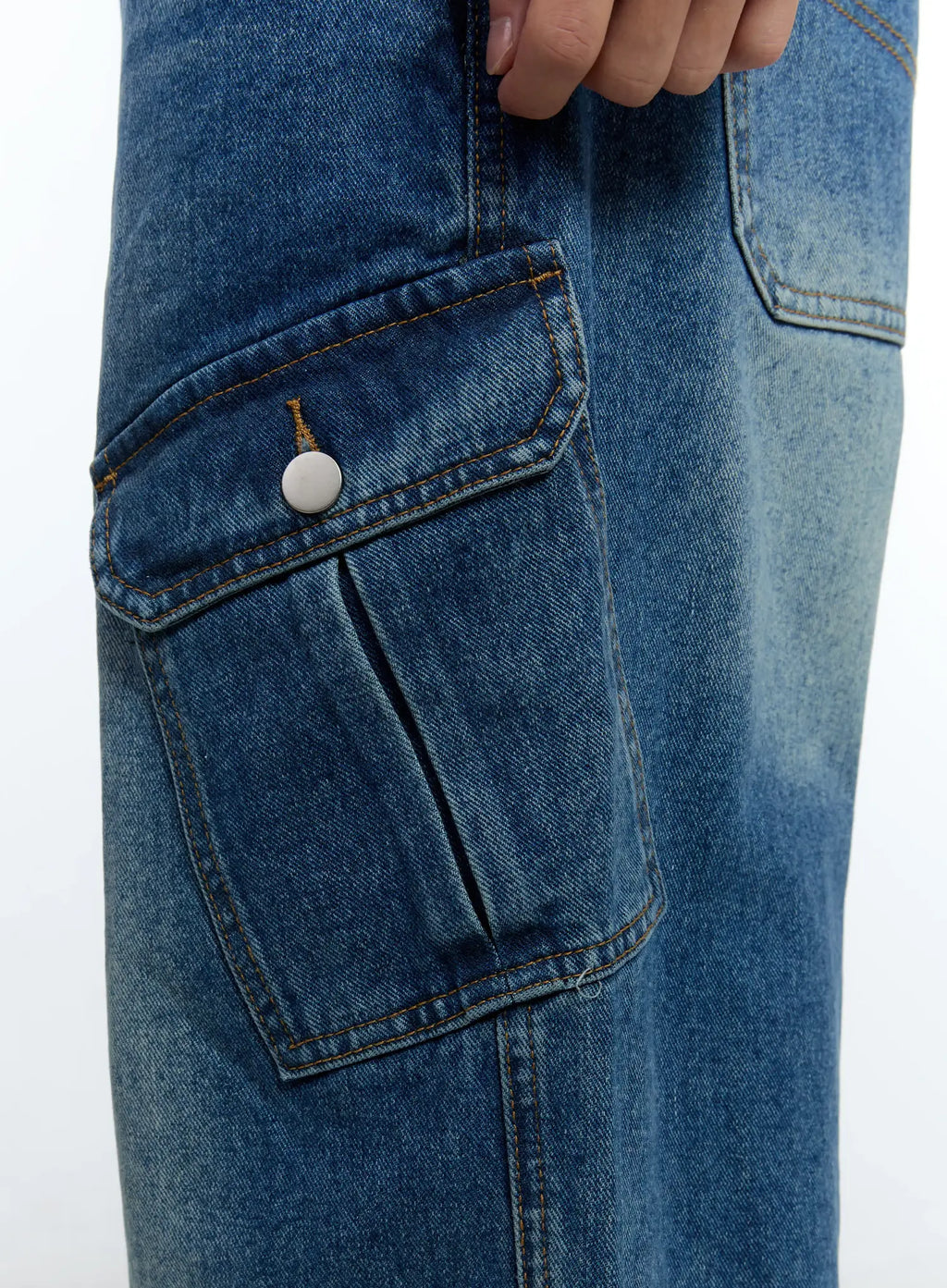 Men's Baggy Cargo Jeans IG515