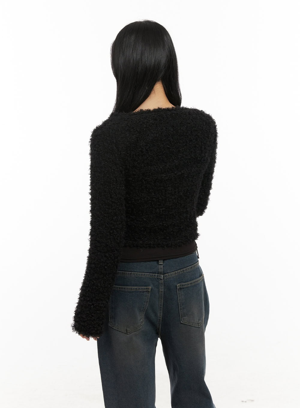 Soft Touch Cropped Cardigan CD406