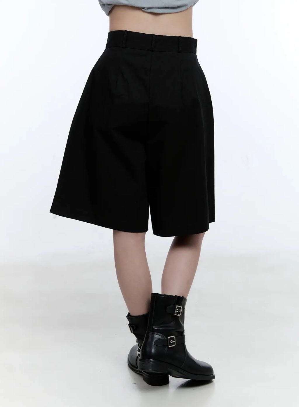 Pintuck Wide Jorts CG512