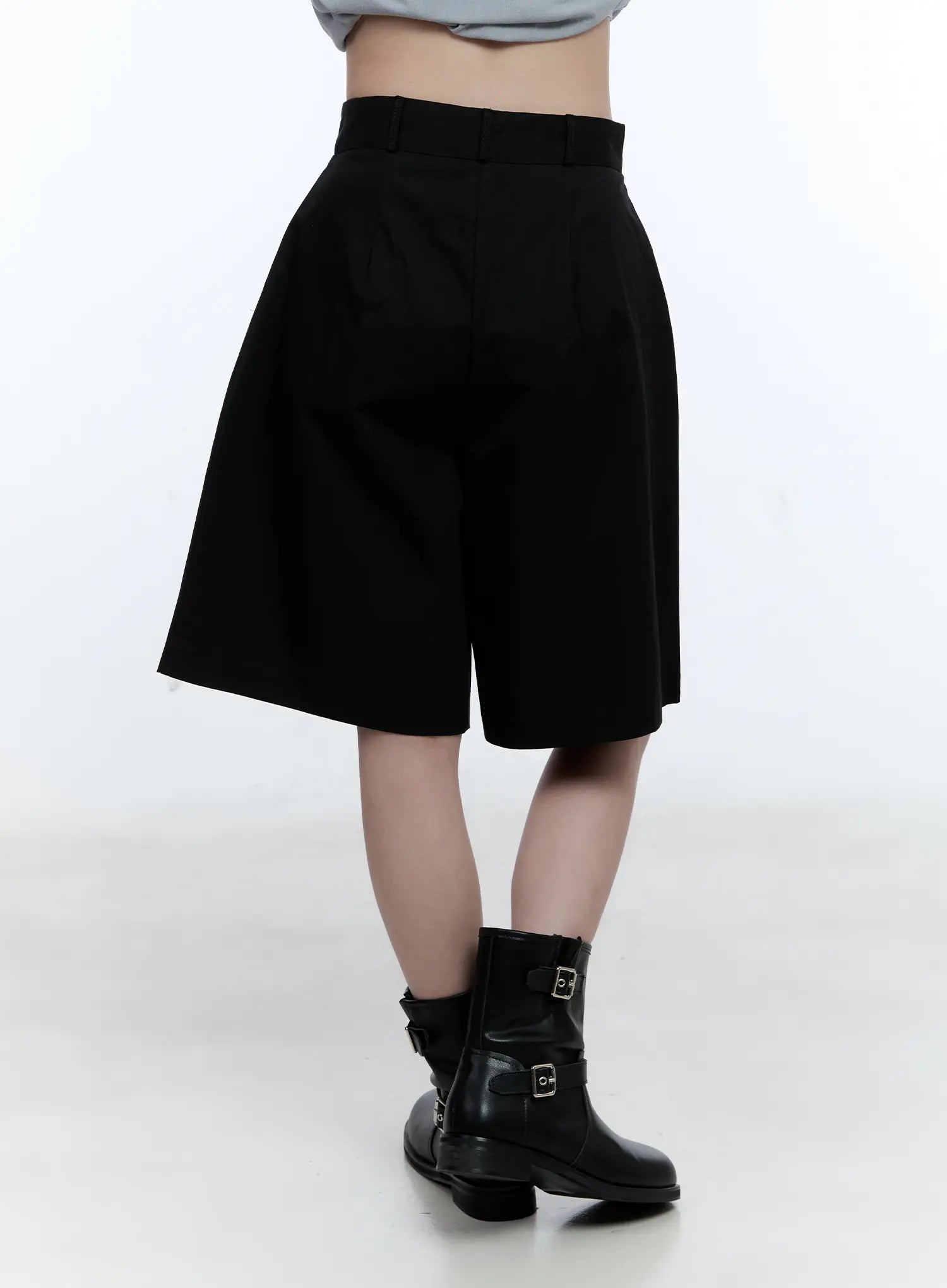 Pintuck Wide Jorts CG512