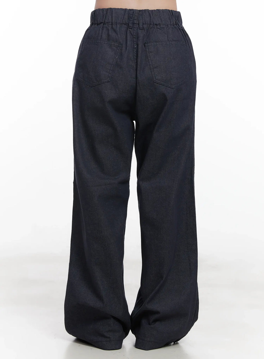 Yoona Wide-Leg Pintuck Jeans CU523