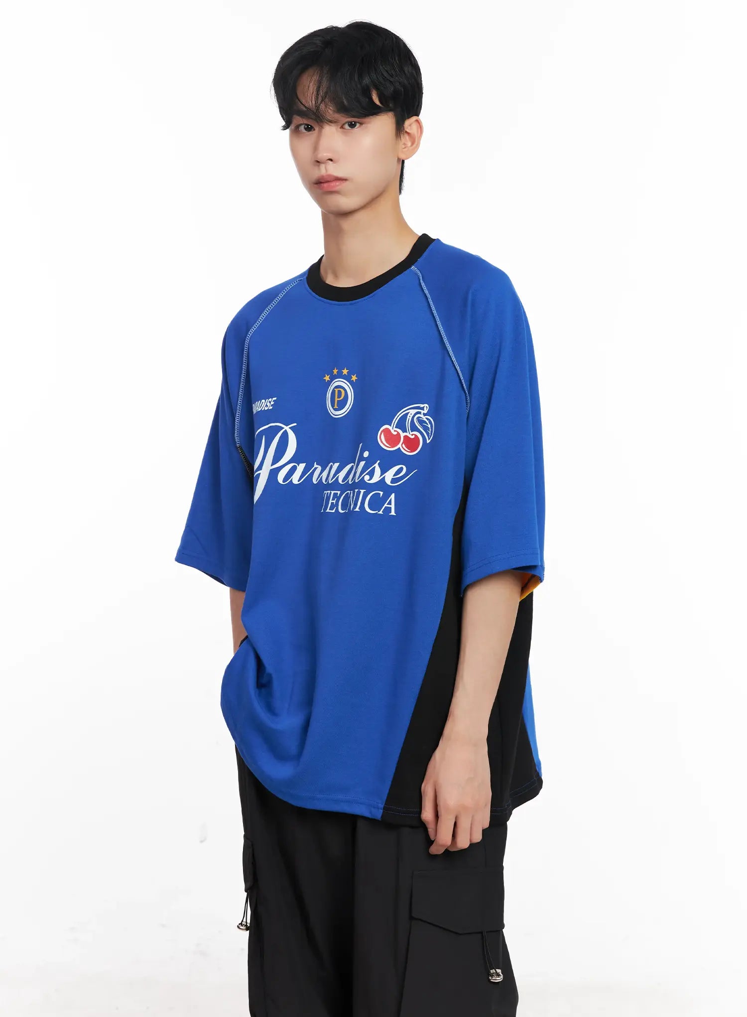 Men's Graphic "Paradise" Casual Tee IL504