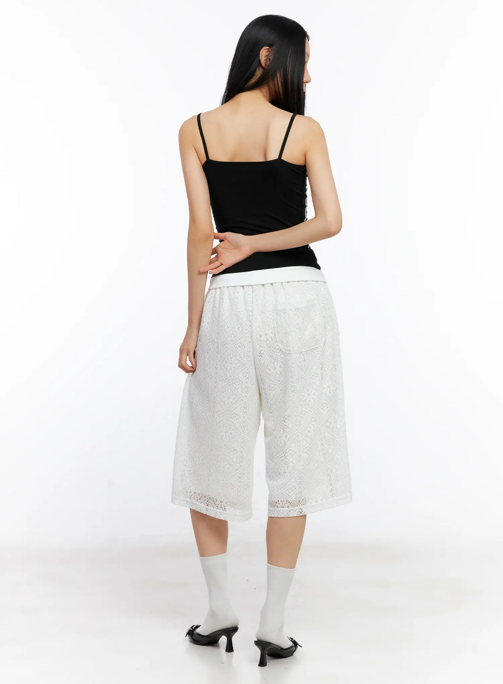 Lace Bermuda Shorts CL530