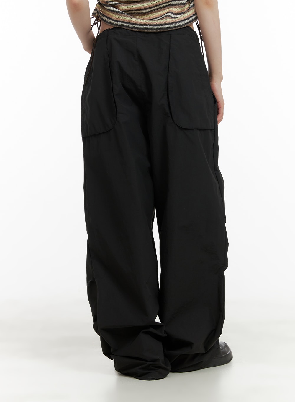Drawstring Parachute Pants (Unisex) CA418