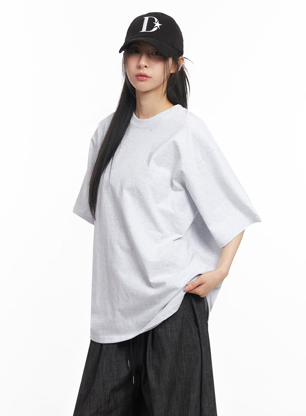 Essential Cotton Oversize T-Shirt IY529