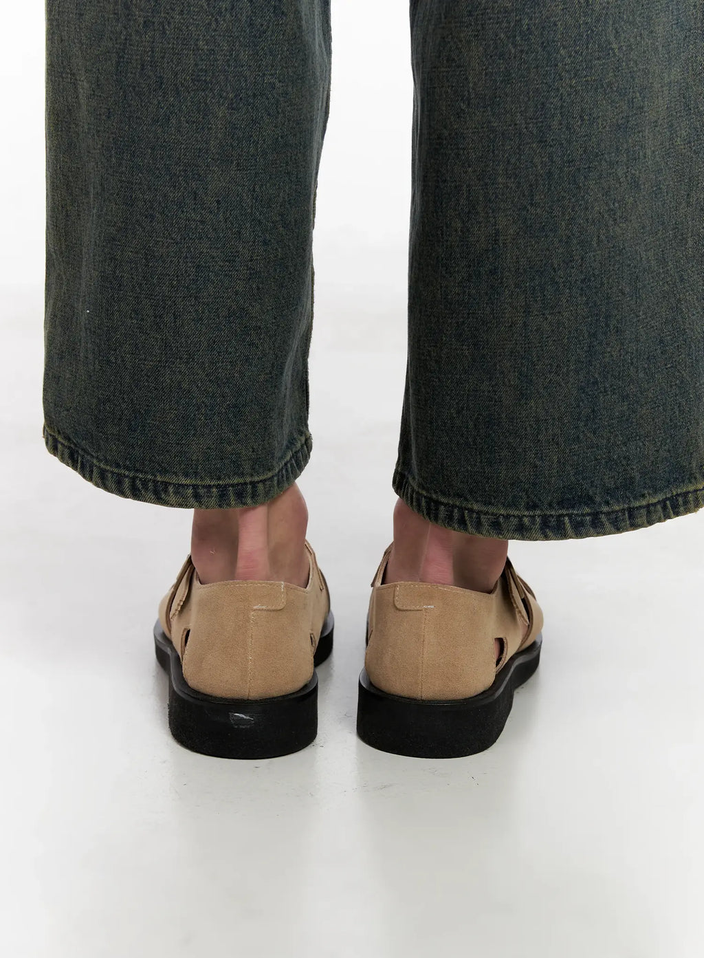 Men's Buckle Strap Sandals IG508