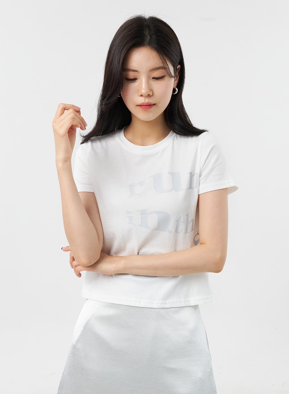 Graphic Crewneck Tee OU305