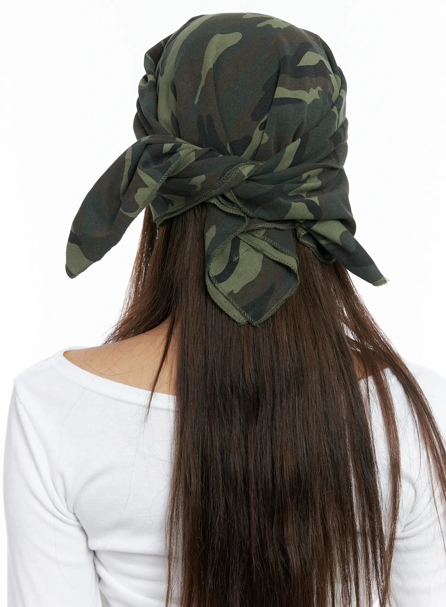 Studded Camo Bandana CS505