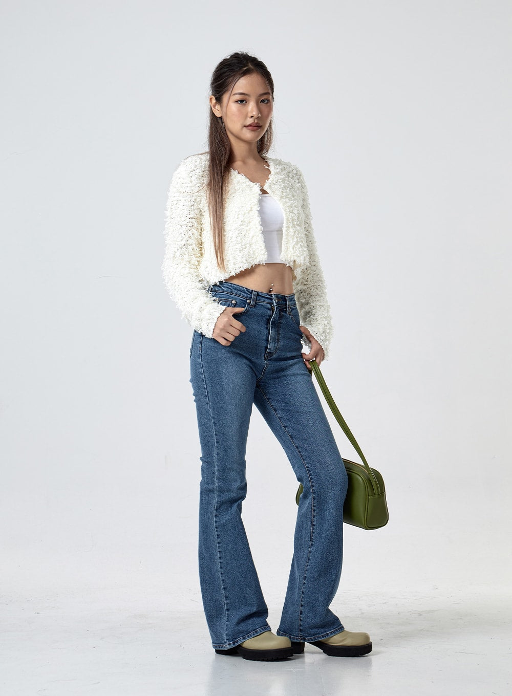 Boot Cut Blue Jeans CG24