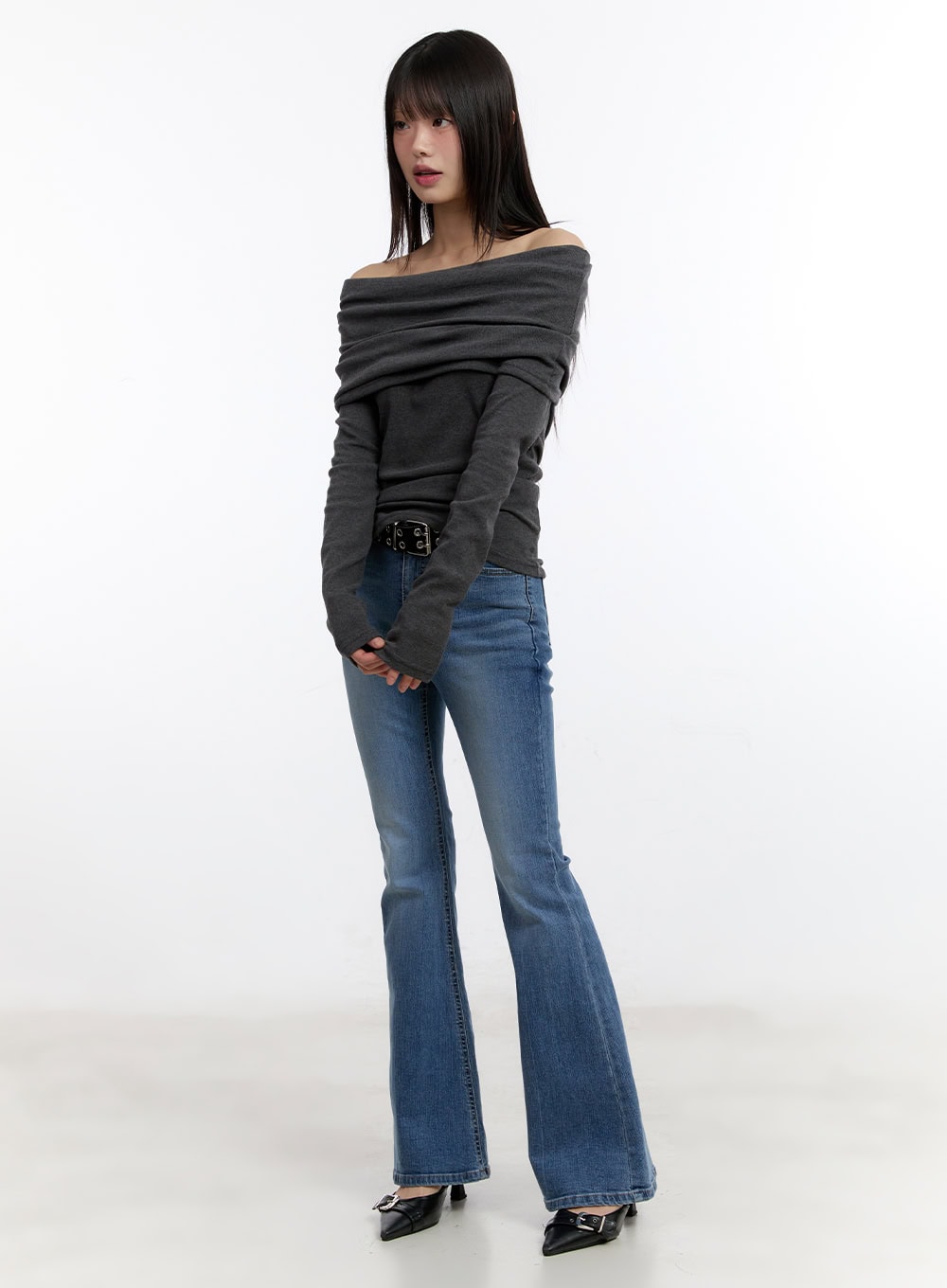 Maris Hip-Pad Bootcut Jeans CA508
