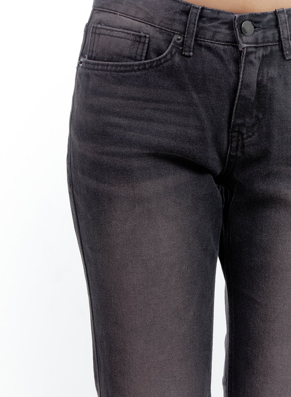 Felice Purple Washed Slim Fit Bootcut Jeans CS424