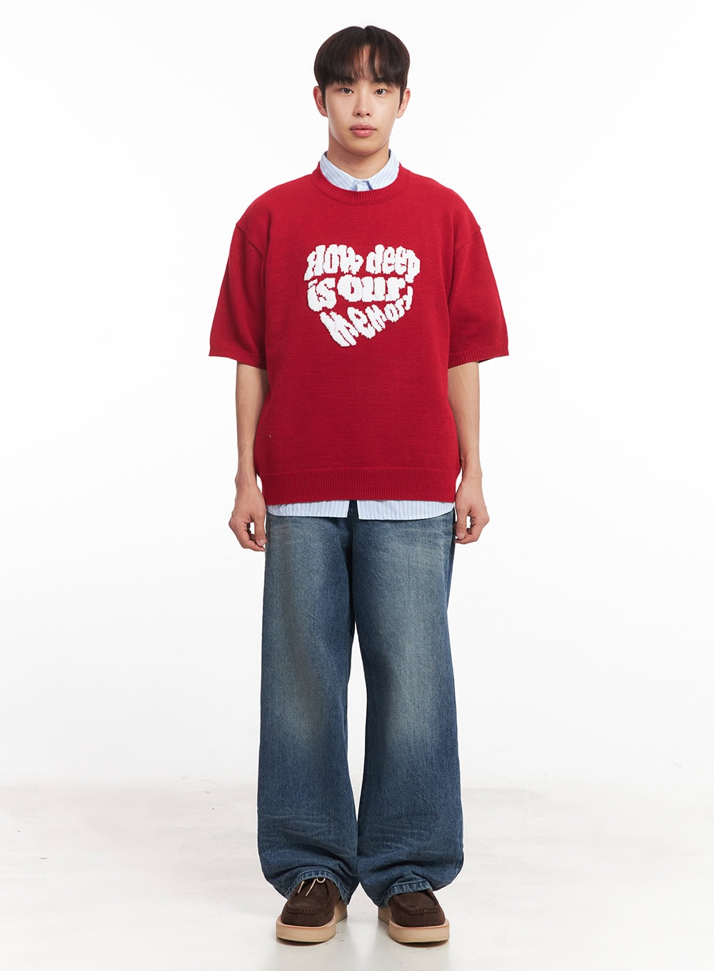 Men's Classic Wide-Fit Jeans IA521