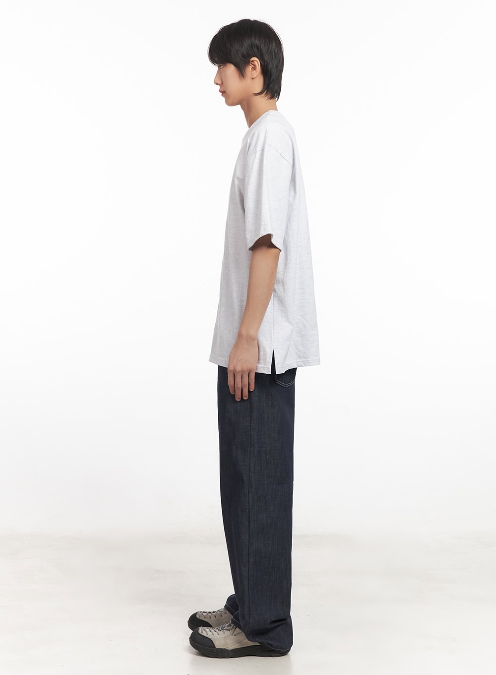 Men's Stitched Straight-Fit Jeans IA510