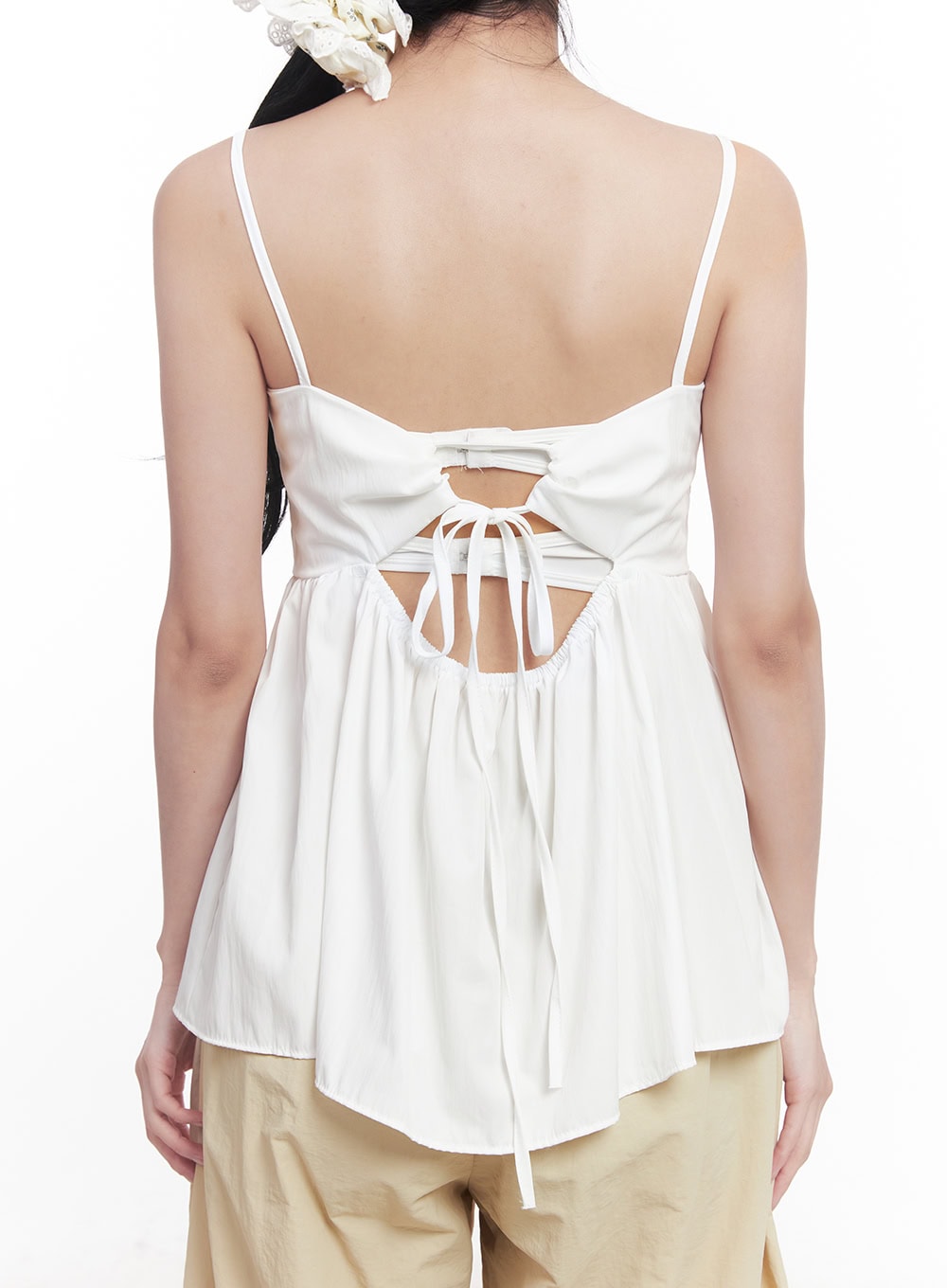 Ribbon Flare Cami Top CY523
