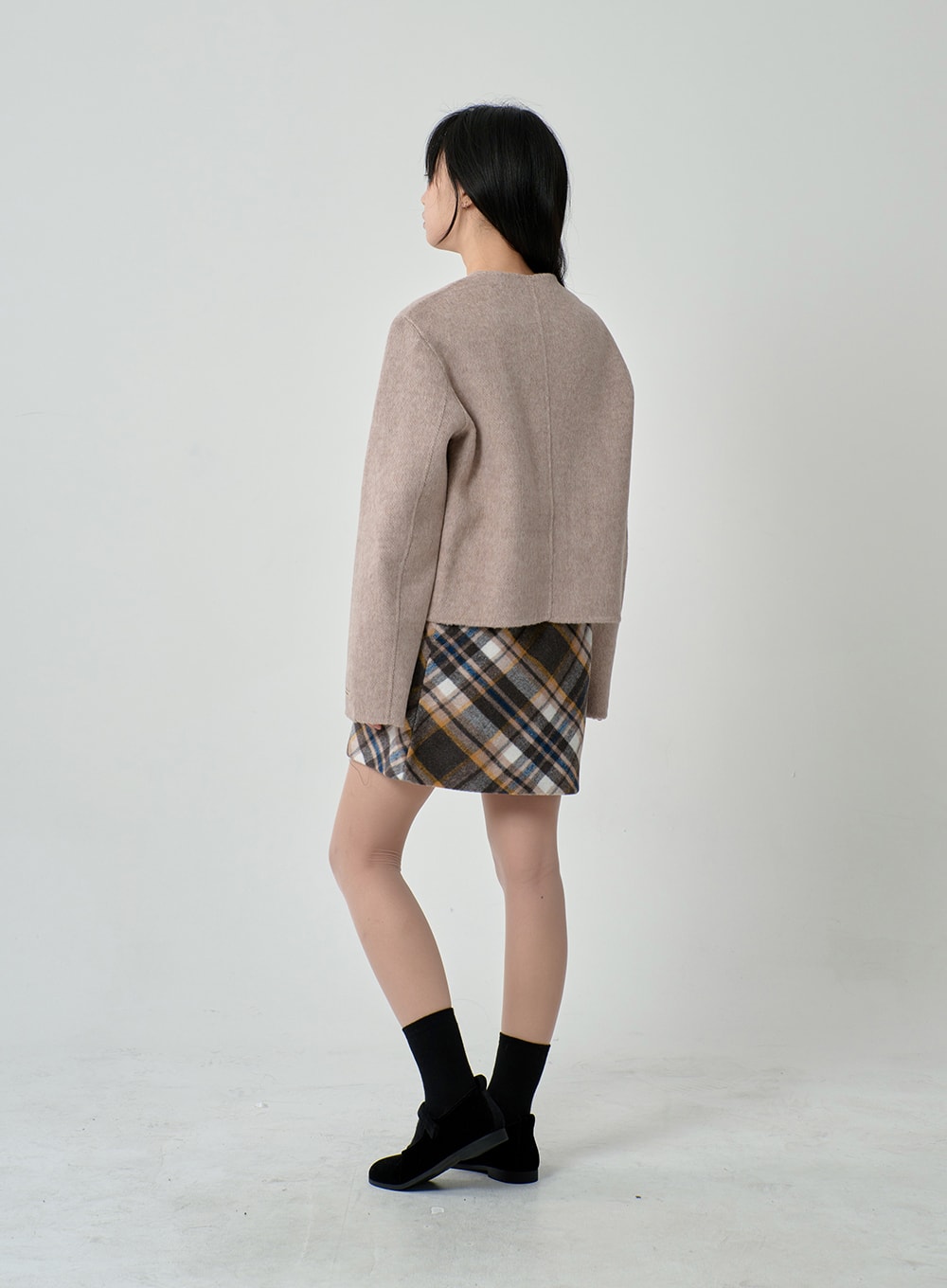 Wooden Button Jacket ON11