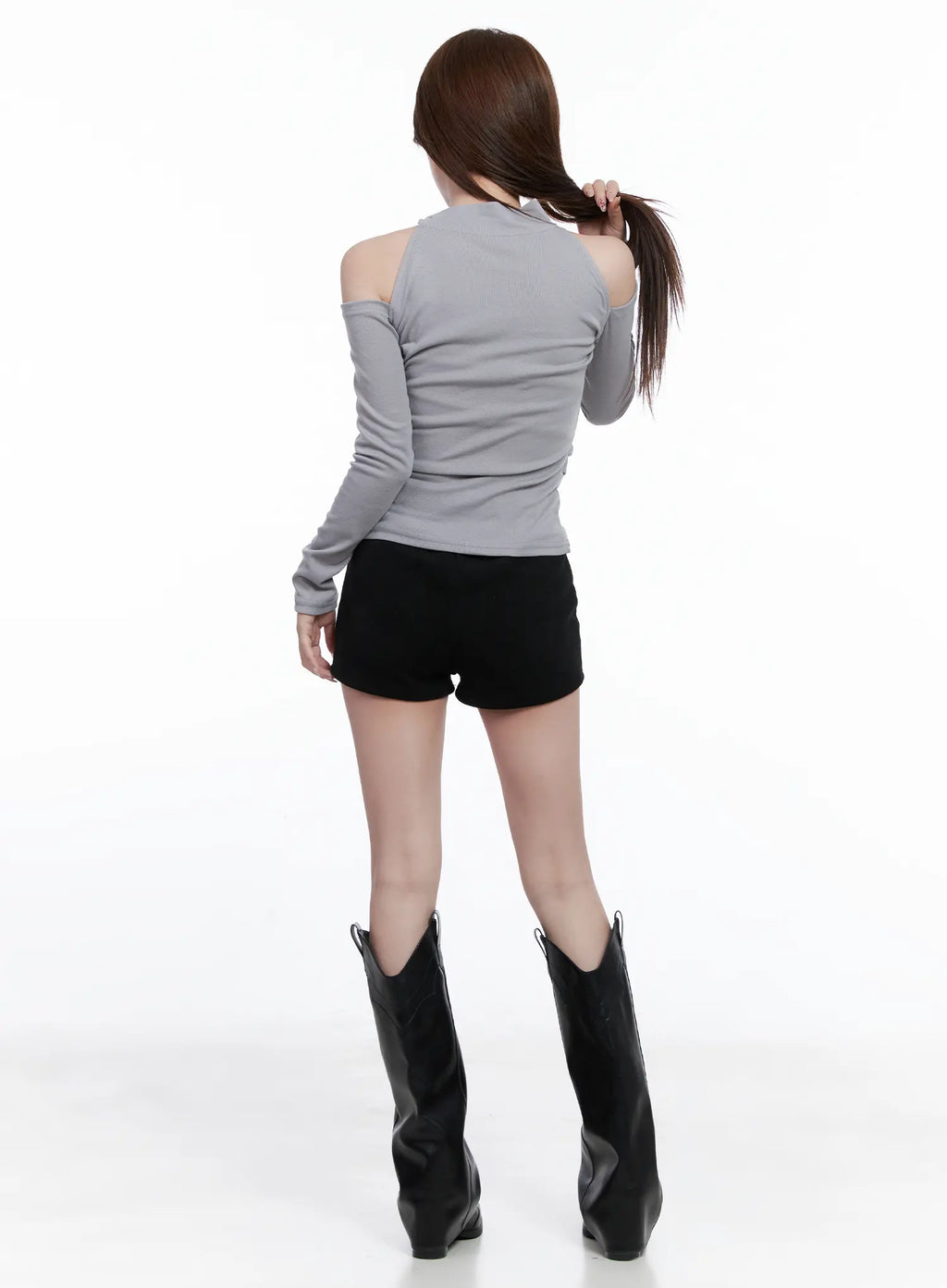Chic Basic Ribbed Shorts CG529