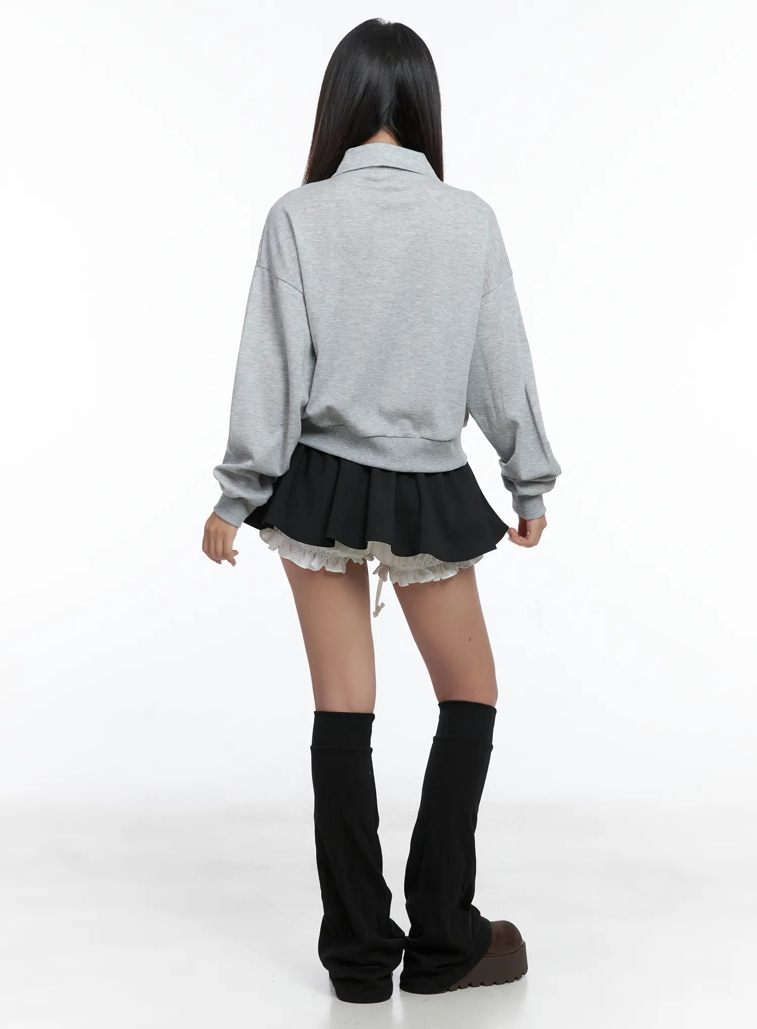 Puffy Layered Mini Skirt CS502