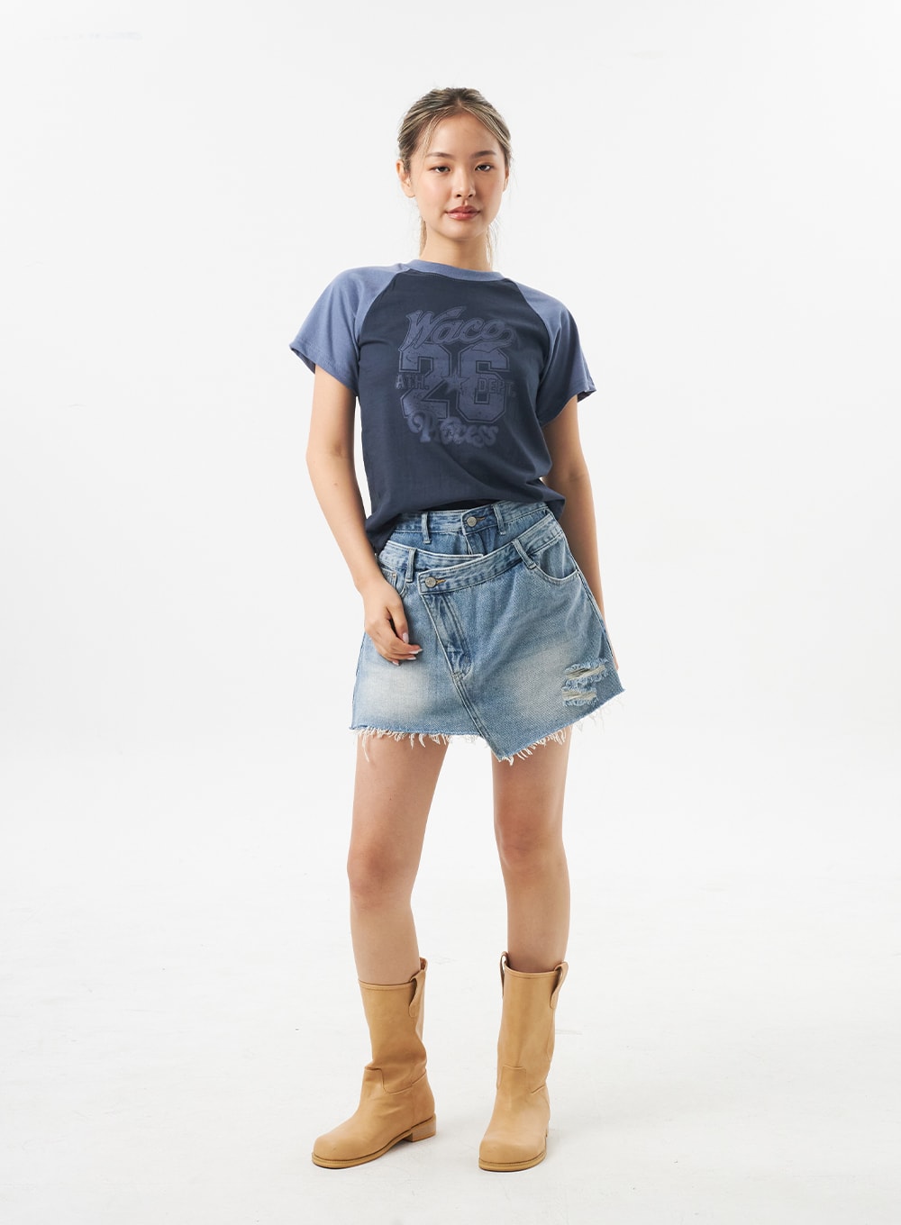 Graphic Two Color Tee CU302