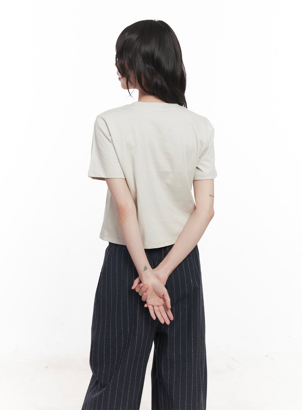 Angel Graphic Crop Tee CY521