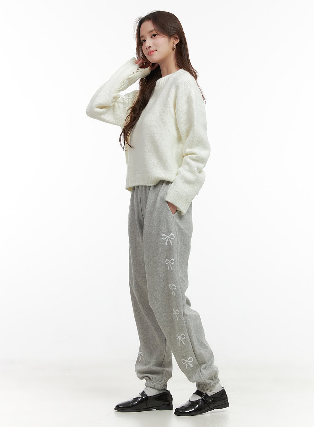 Cozy Ribbon Sweatpants OO421